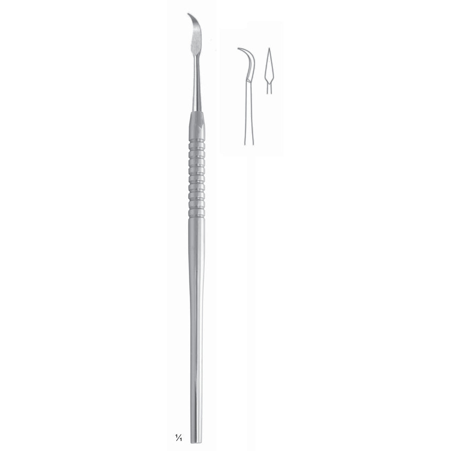 Scalers 15.5cm Solid Handle Fig 2 6 mm (Q-002-02) by Dr. Frigz