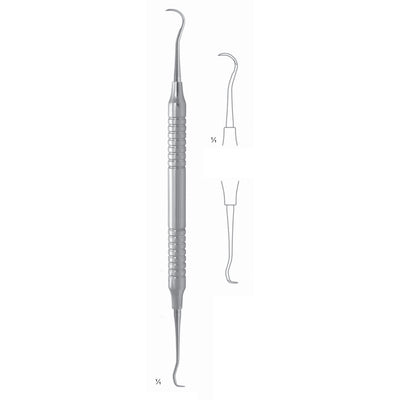 Towner Scalers 17.5cm Hollow Handle Fig 5/33 8 mm Incisors, Premolars, Universal, Also Approximal (Q-016-01) by Dr. Frigz