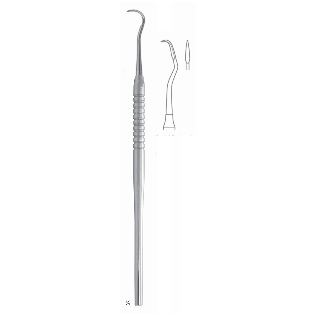 Ward-Kirkland Scalers 17.5cm Solid Handle Fig 1 6 mm (Q-043-01) by Dr. Frigz