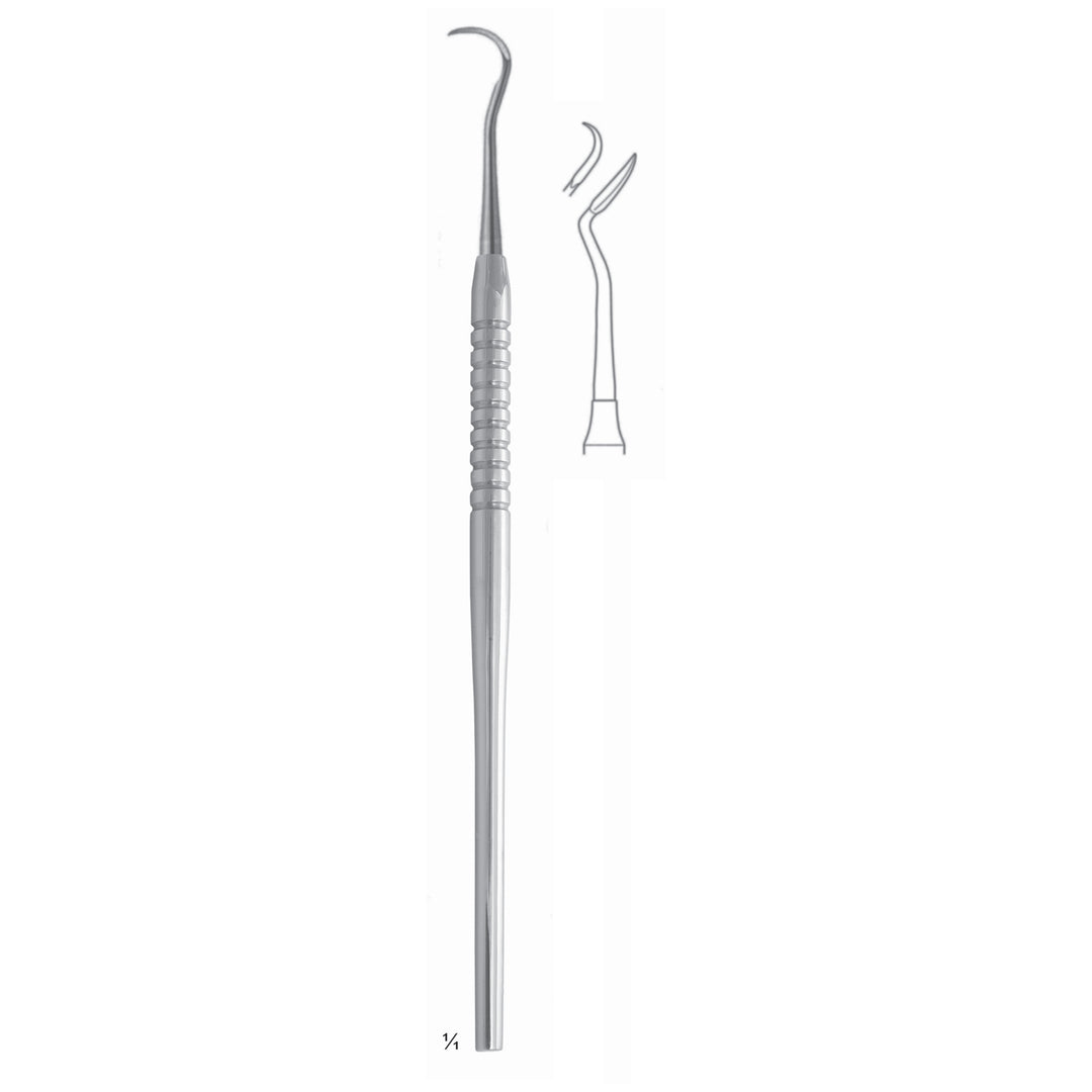 Crane-Kaplan Scalers 17.5cm Solid Handle Fig 3 6 mm (Q-045-03) by Dr. Frigz