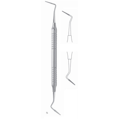 Scalers 17.5cm Hollow Handle 8 mm Modified, For Removal Of Granulomatous Tissue From Supra- And Infrabone Pockets (Q-050-02)