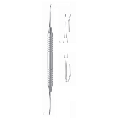 Fedi Scalers 17.5cm Hollow Handle Fig 1 8 mm For Flap Operation. Also For Minor Bone Corrections (Q-058-01)