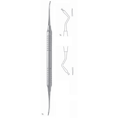 Fedi Scalers 17.5cm Hollow Handle Fig 3 8 mm For Flap Operation. Also For Minor Bone Corrections (Q-060-03) by Dr. Frigz