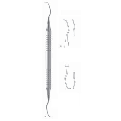 Langer Scalers 17.5cm Universal Curette, Hollow Handle 8 mm (Q-066-01)