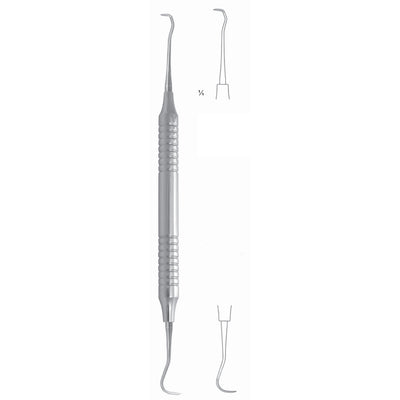 Roncati Scaler Scalers 17.5cm Hollow Handle, Scaler Fig H6/H7 10 mm (Q-072-00) by Dr. Frigz