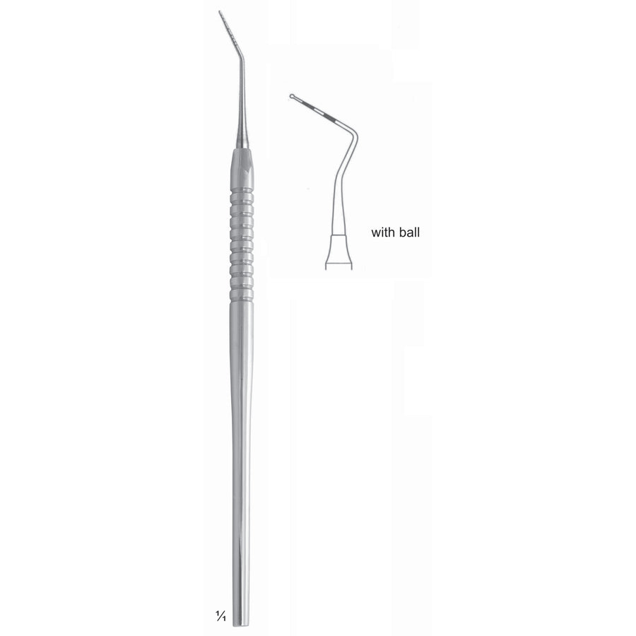 Scalers 16cm Solid Handle, Grad 3-6-9-12, With Ball Fig Cpng 12S 6 mm (Q-135-06) by Dr. Frigz