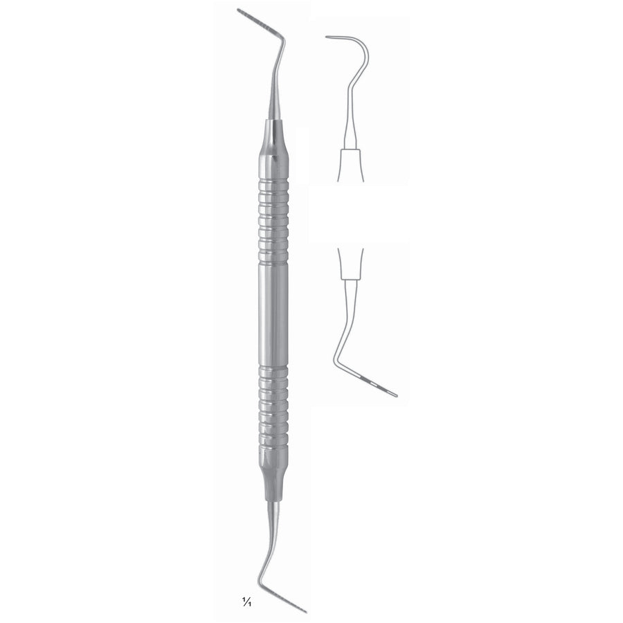 Scalers 17.5cm Hollow Handle, Grad 3-6-8-11 Fig Cp 11/23 8 mm (Q-142-02) by Dr. Frigz