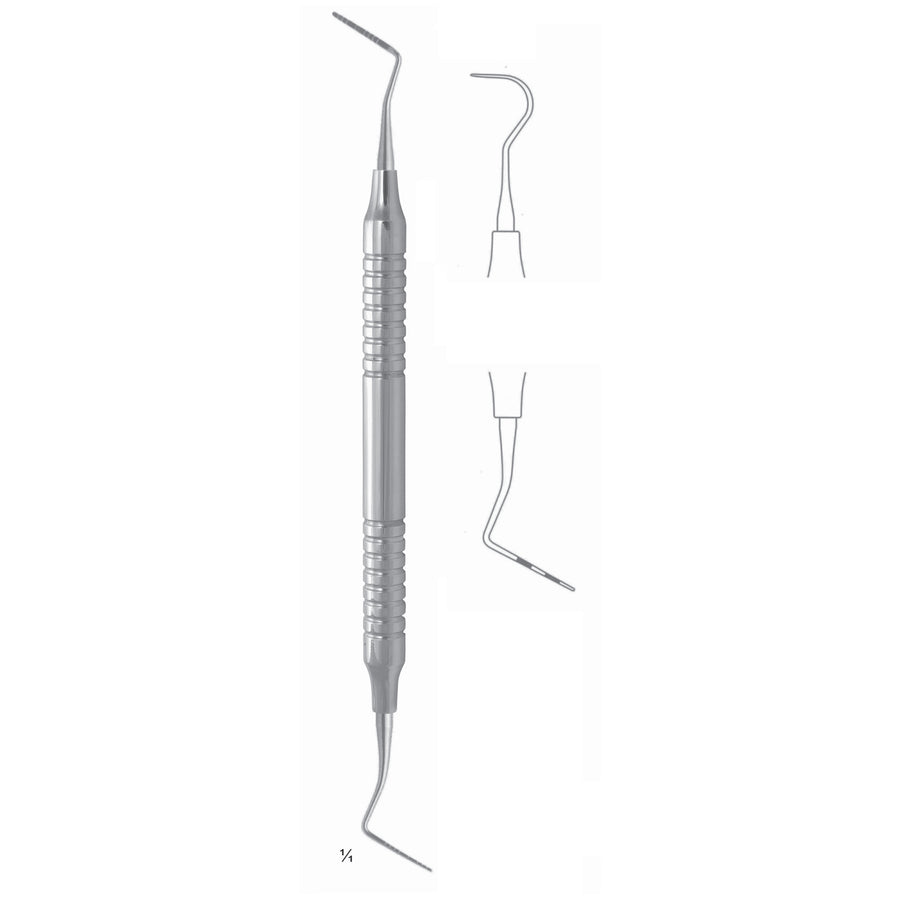 Scalers 17.5cm Hollow Handle, Grad 3-6-9-12 Fig Cp 12/23 8 mm (Q-143-03) by Dr. Frigz
