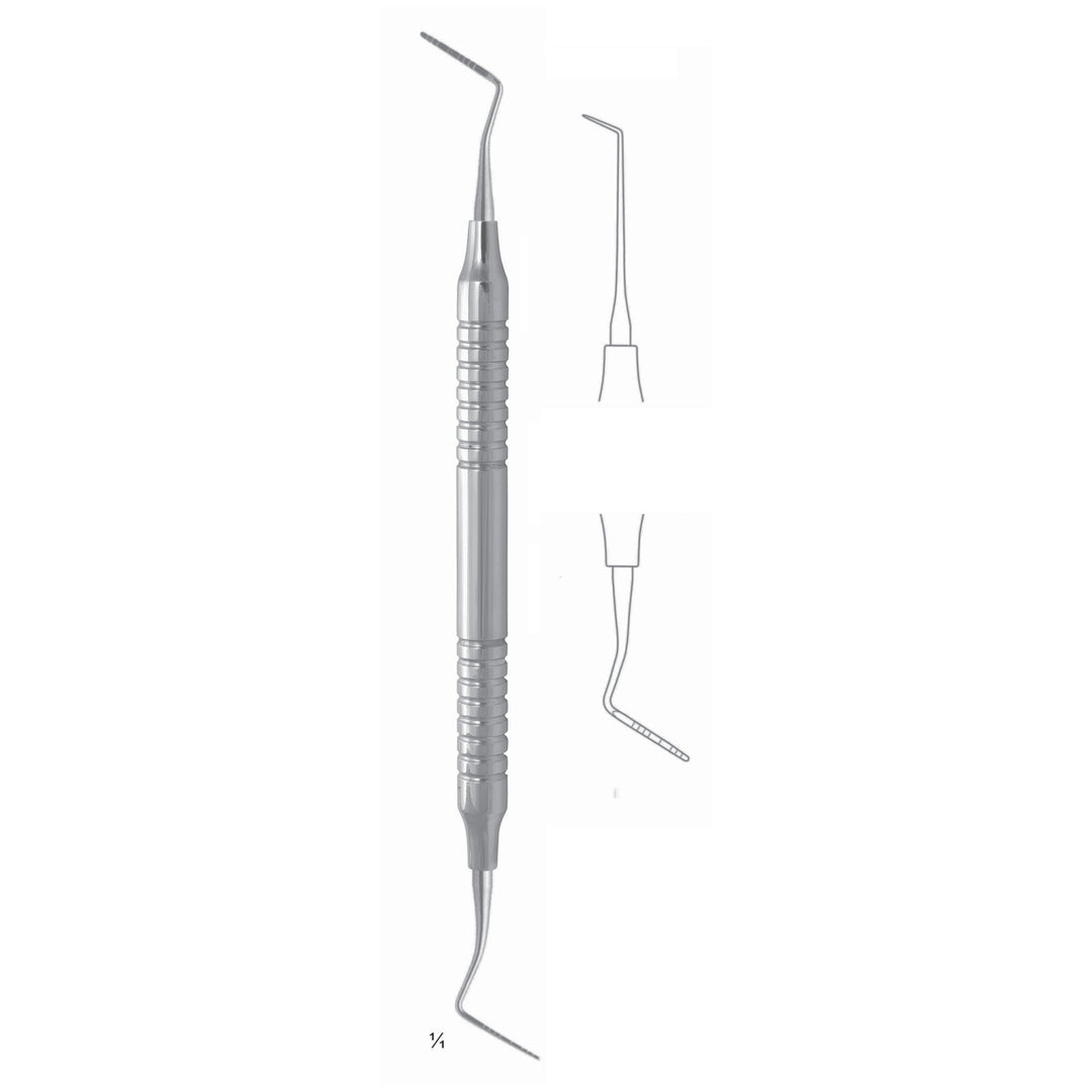 Scalers 17.5cm Hollow Handle, Grad 1-2-3-5-7-8-9-10 Fig Gf/6 8 mm (Q-147-07) by Dr. Frigz