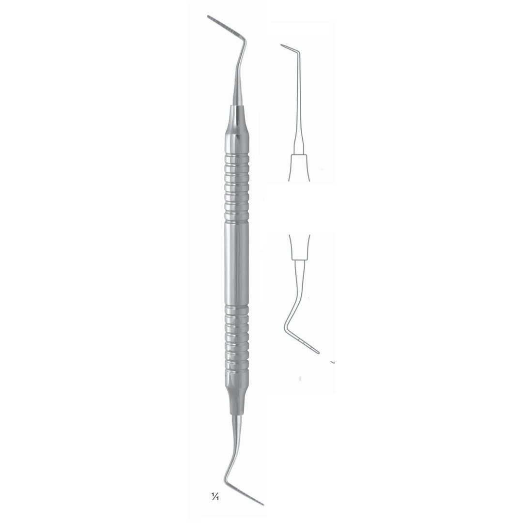 Scalers 17.5cm Hollow Handle, Grad 3-6-8 Fig Um/6 8 mm (Q-148-08) by Dr. Frigz