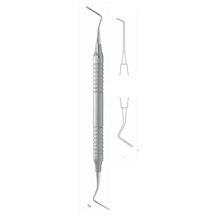 Scalers 17.5cm Hollow Handle, Grad 3-6-8 Fig Um/6 8 mm (Q-148-08) by Dr. Frigz