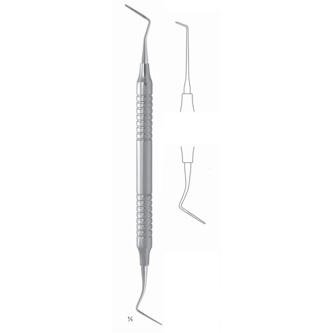 Scalers 17.5cm Hollow Handle, Grad 1-2-3-5-7-8-9-10 Fig W/6 8 mm (Q-149-09) by Dr. Frigz