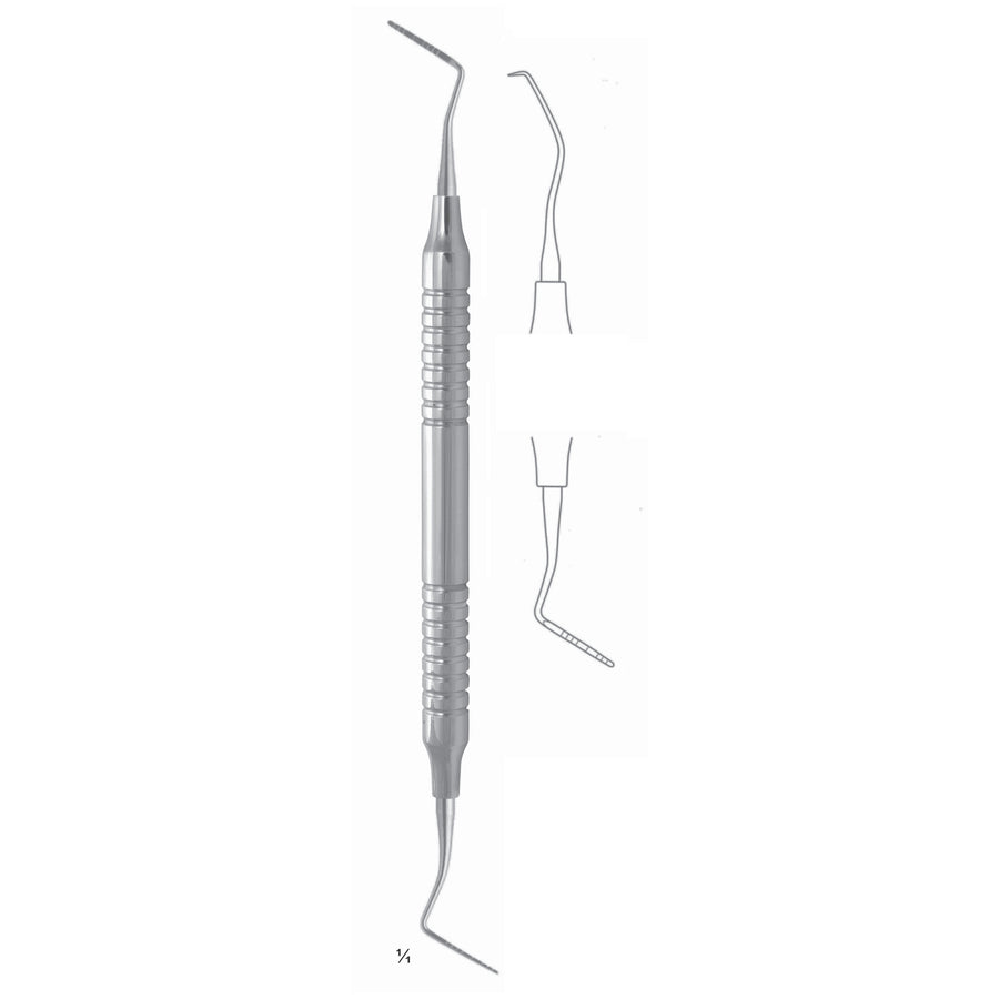 Scalers 17.5cm Hollow Handle, Grad 1-2-3-5-7-8-9-10 Fig Gf/17 8 mm (Q-150-10) by Dr. Frigz