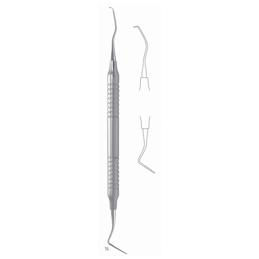 Scalers 17.5cm Hollow Handle, Grad 3-6-8 Fig Um/17 8 mm (Q-151-01) by Dr. Frigz