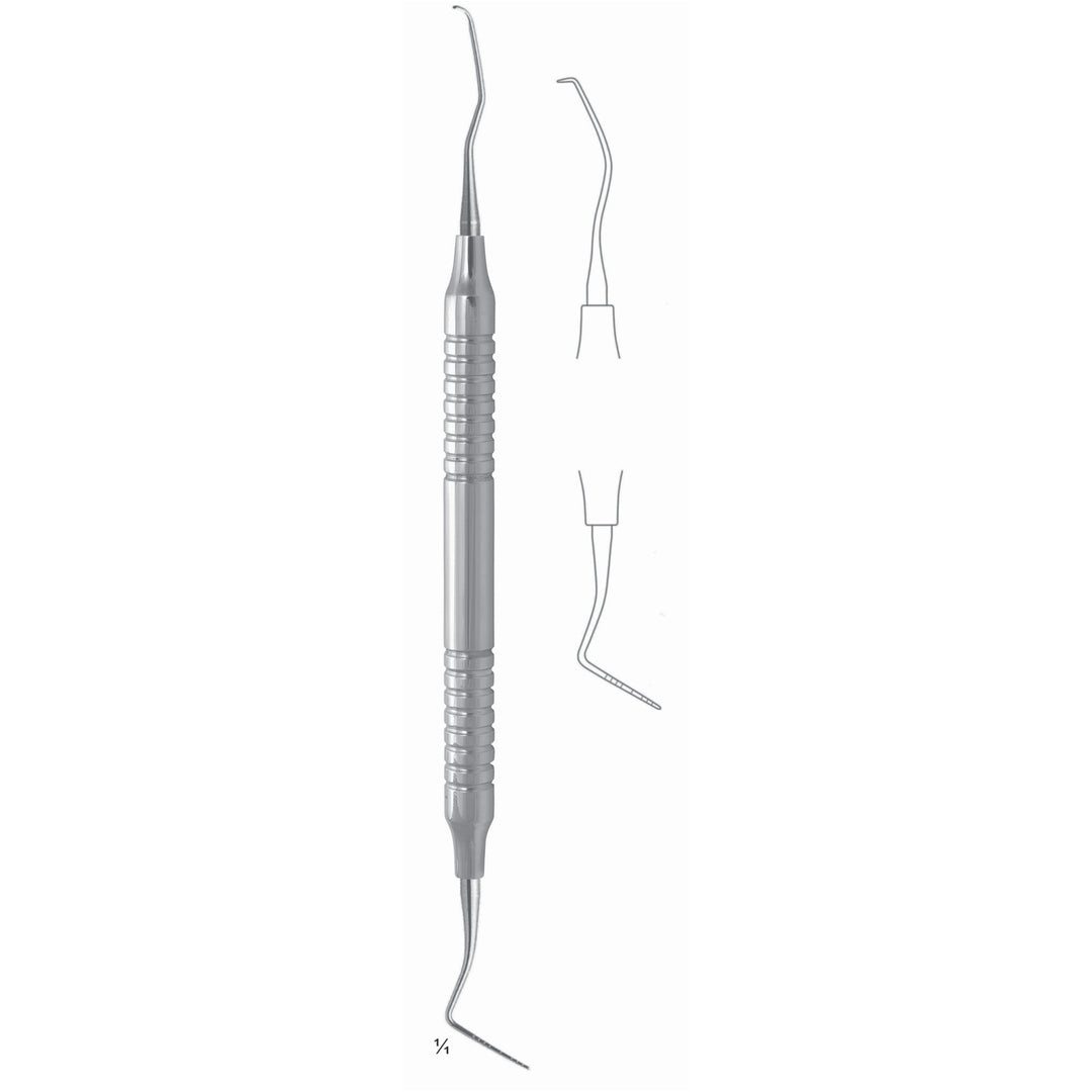 Scalers 17.5cm Hollow Handle, Grad 1-2-3-5-7-8-9-10 Fig W/17 8 mm (Q-152-02) by Dr. Frigz