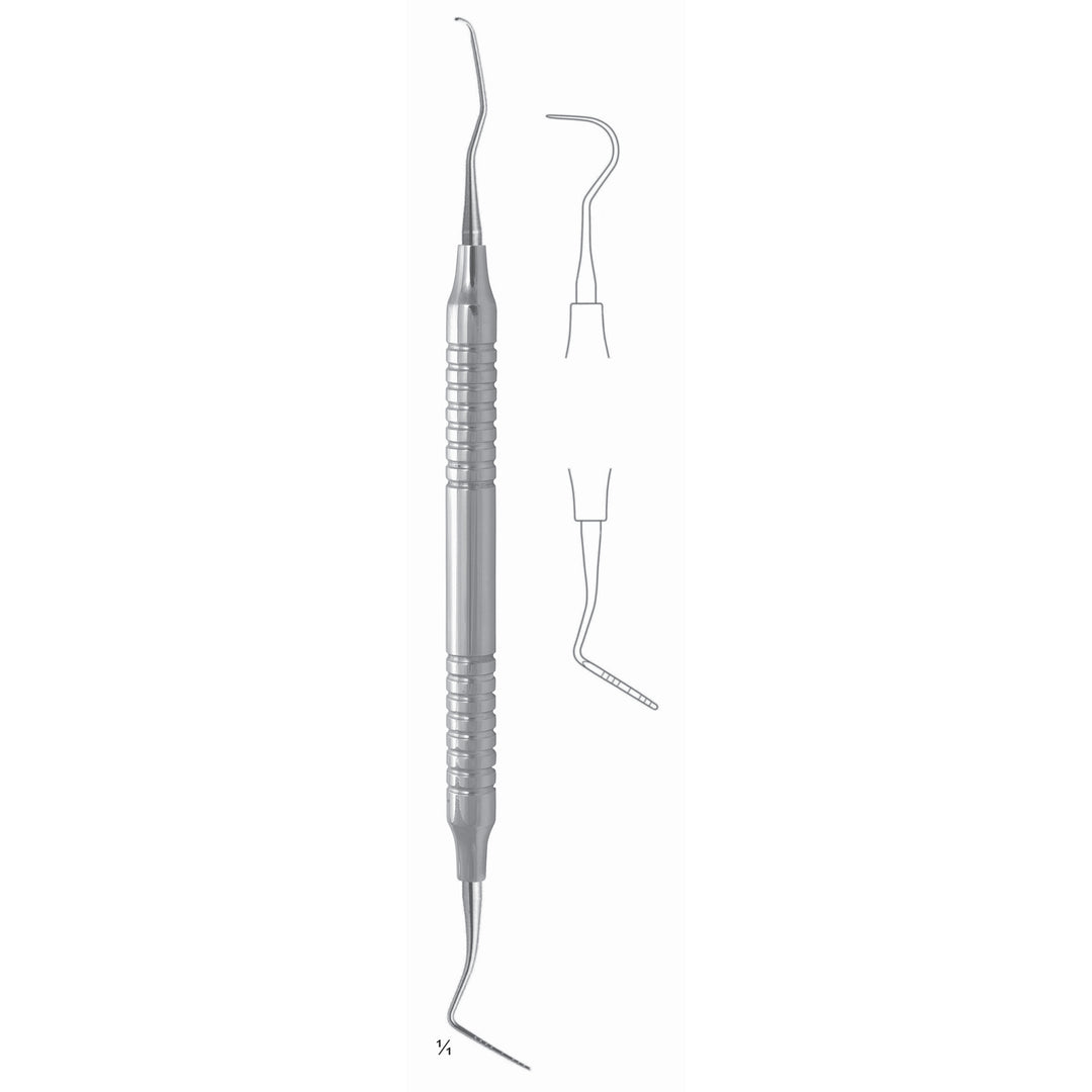 Scalers 17.5cm Hollow Handle, Grad 1-2-3-5-6-7-8-9-10 Fig Gf/23 8 mm (Q-153-03) by Dr. Frigz