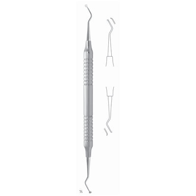 Scalers 17.5cm Hollow Handle, Double Ended Fig Gm 133/134 8 mm (Q-206-04)