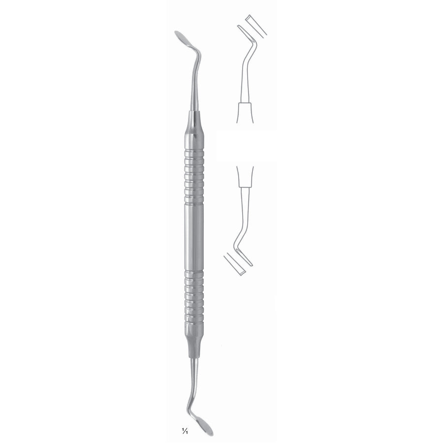 Goldman-Fox Scalers 17.5cm Hollow Handle, Double Ended Fig 10 8 mm (Q-263-10) by Dr. Frigz