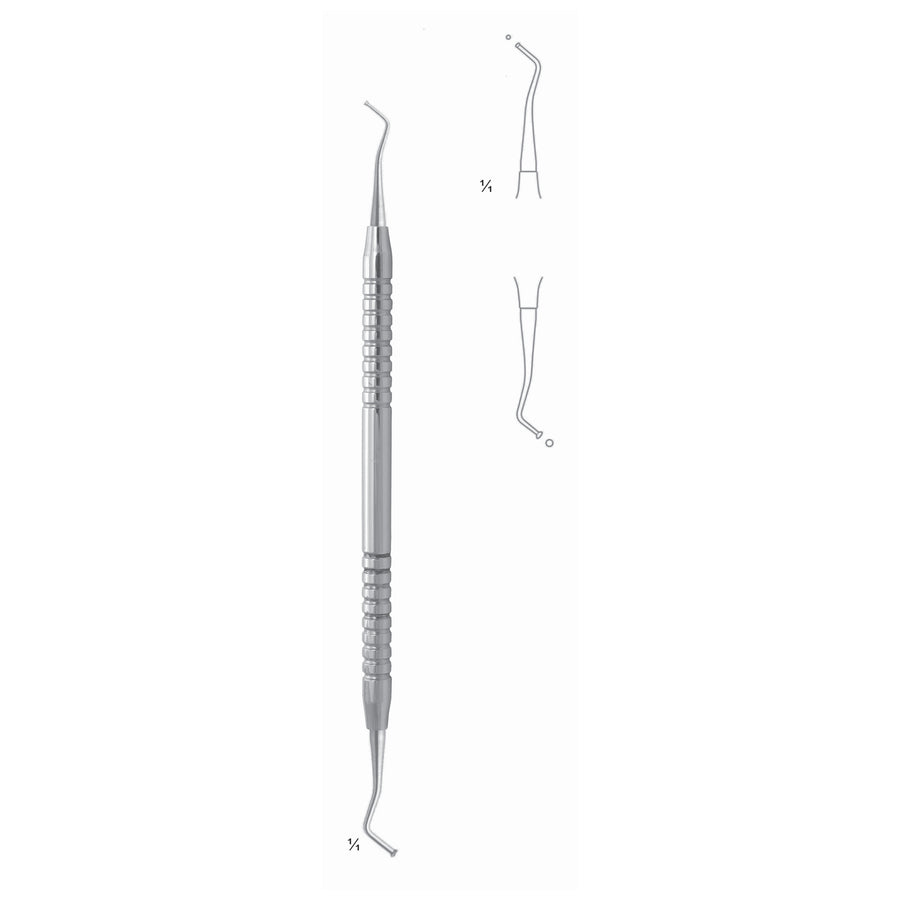 Filling Instruments 17.5cm Solid Handle Fig 0 6 mm (S-027-00) by Dr. Frigz
