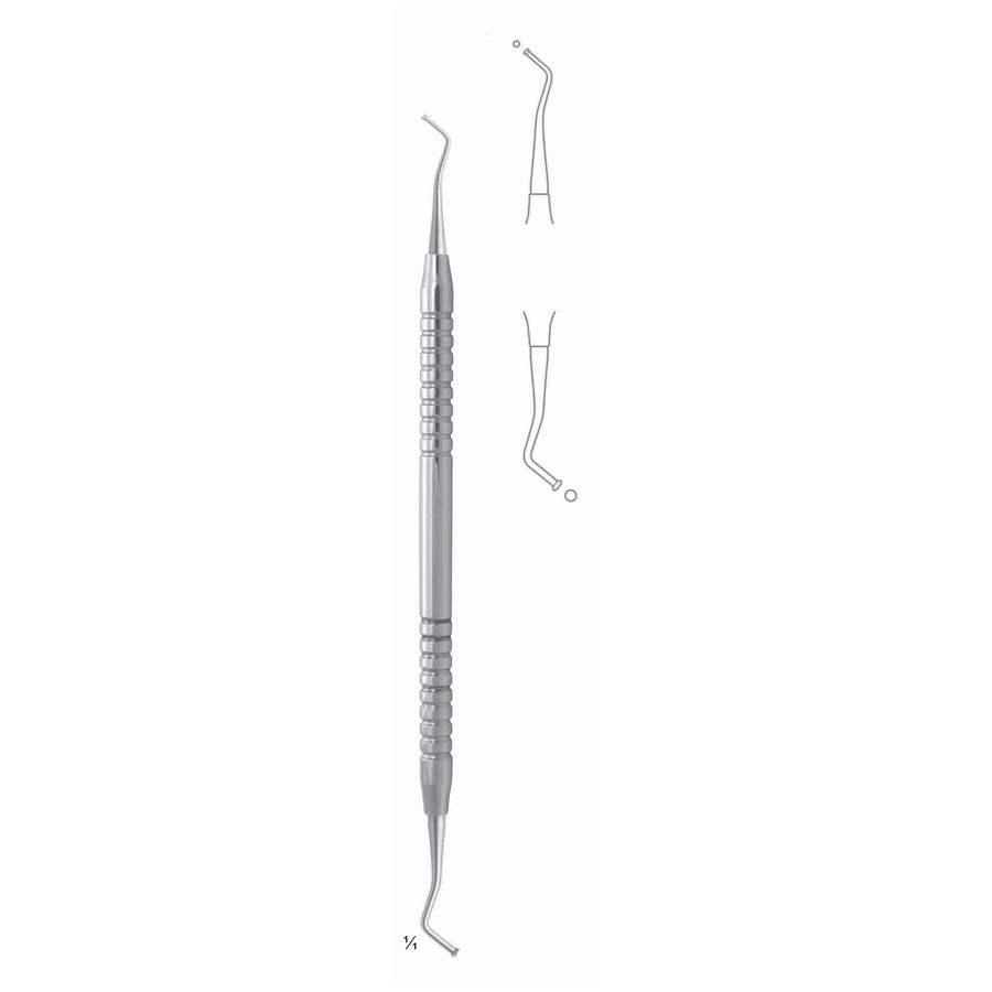 Filling Instruments 17.5cm Solid Handle Fig 1 6 mm (S-028-01) by Dr. Frigz