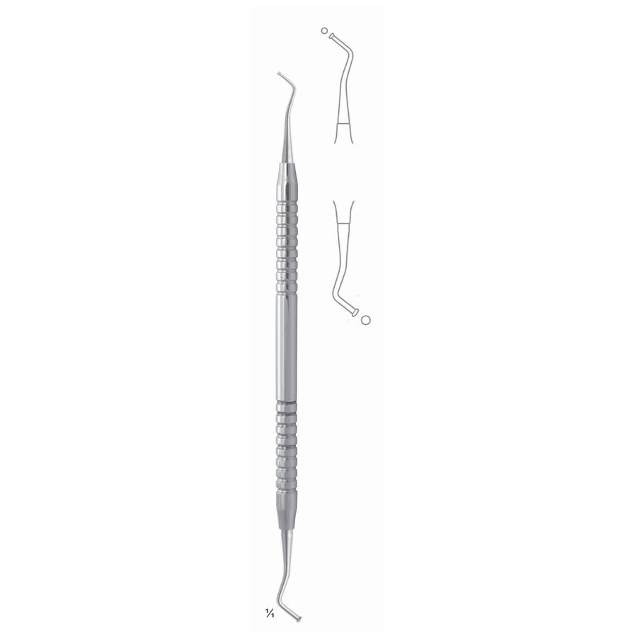 Filling Instruments 17.5cm Solid Handle Fig 2 6 mm (S-029-02) by Dr. Frigz