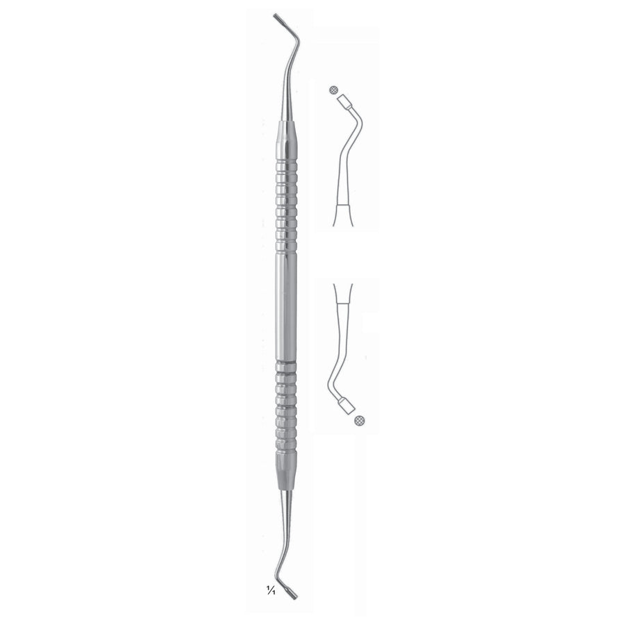 Filling Instruments 17.5cm Fluted, Solid Handle Fig 3S 6 mm (S-047-03) by Dr. Frigz