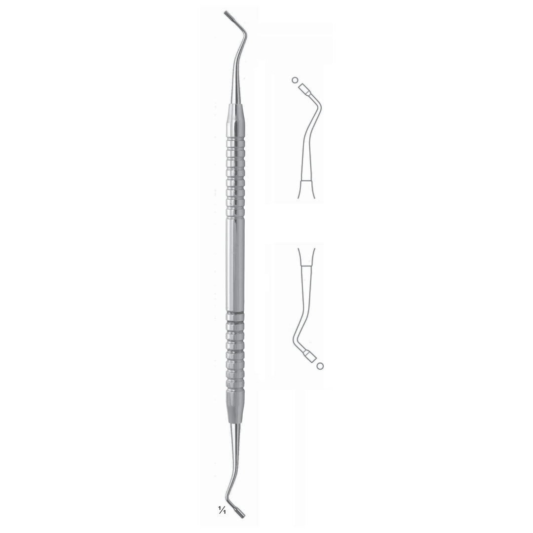 Filling Instruments 17.5cm Solid Handle Fig 2P 6 mm (S-050-06) by Dr. Frigz