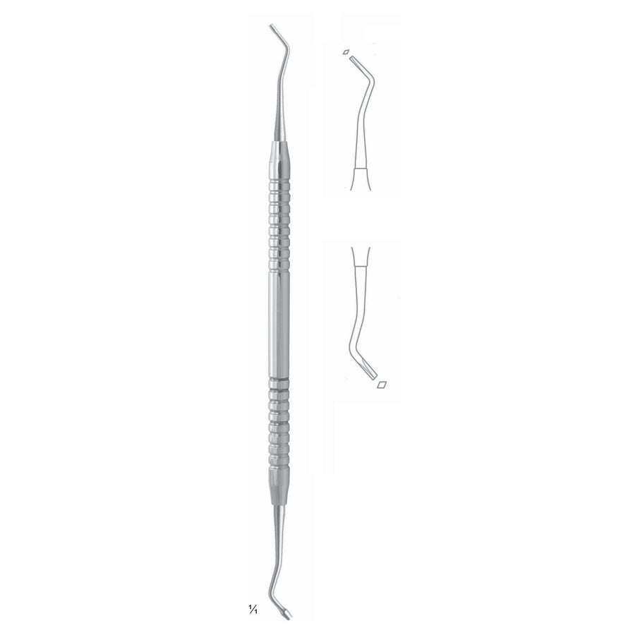 Filling Instruments 17.5cm Solid Handle Fig M4 6 mm (S-059-02) by Dr. Frigz