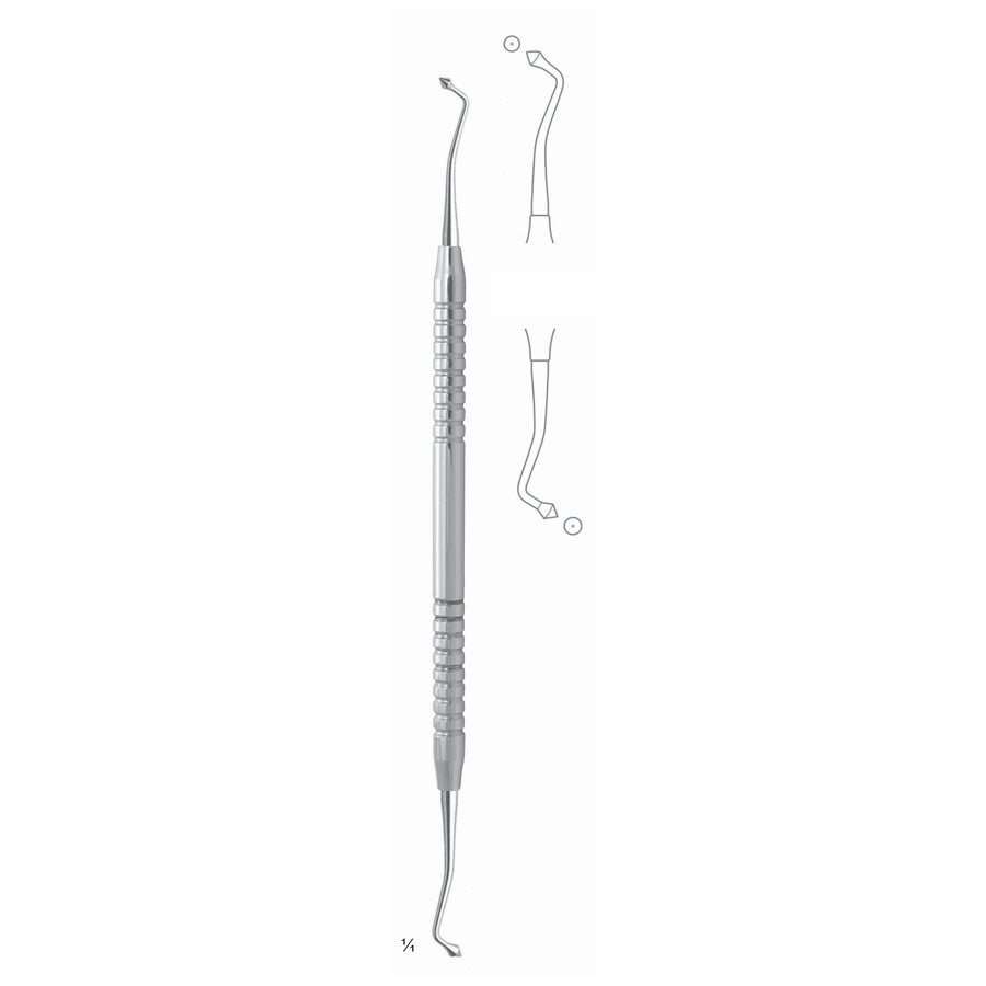 Usa Filling Instruments 17.5cm Solid Handle Fig 2 6 mm (S-072-02) by Dr. Frigz