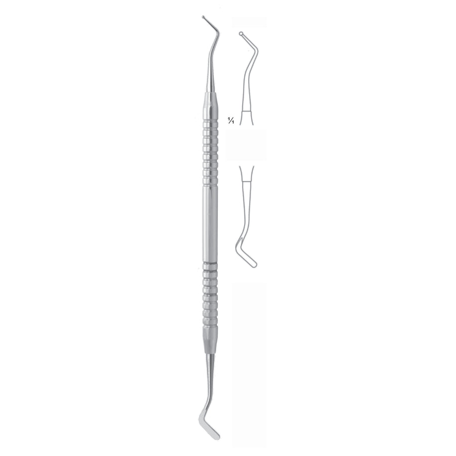 Filling Instruments 17.5cm Solid Handle Fig 1 6 mm (S-081-01) by Dr. Frigz