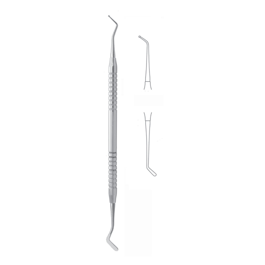 Filling Instruments 17.5cm Solid Handle Fig 1C 6 mm (S-089-09) by Dr. Frigz