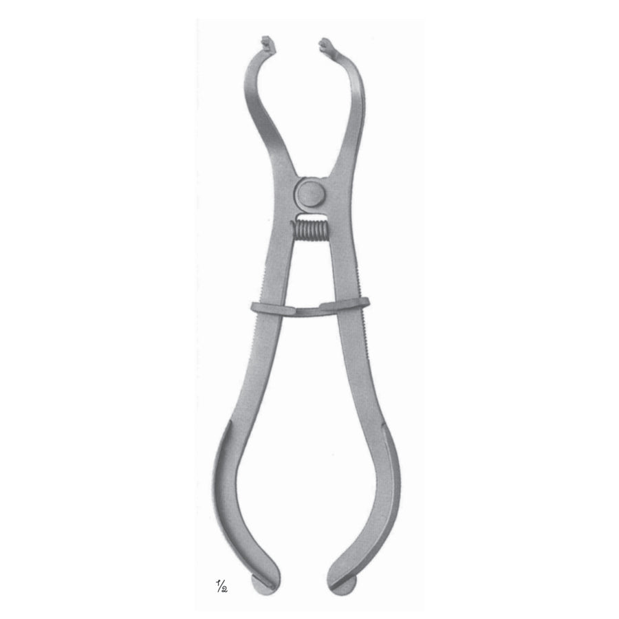 Ivory Rubber Dam Instruments 16cm Clamp Forceps (T-028-16) by Dr. Frigz