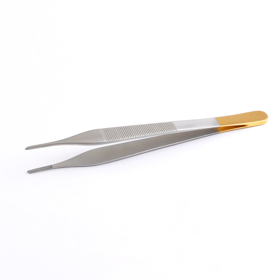 TC-Adson Dissecting Forceps, 0.5mm Grain, 18cm (Tcf.01.18) by Dr. Frigz