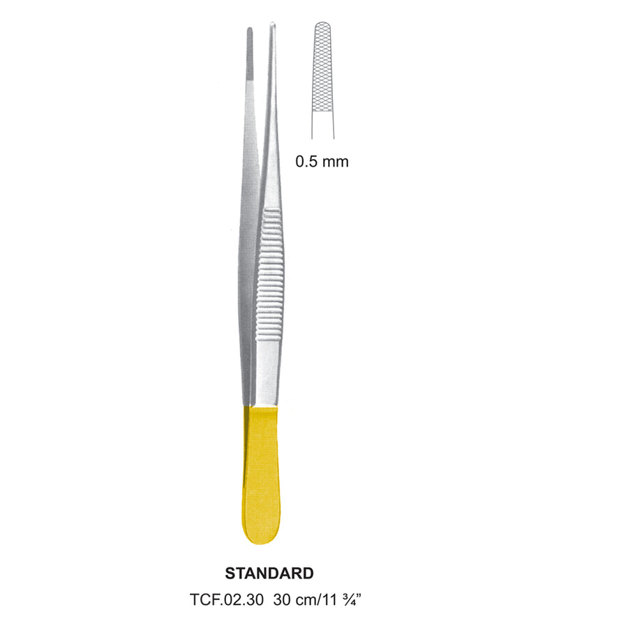 TC-Standard Dissecting Forceps, 30Cm, 0.5mm (Tcf.02.30) by Dr. Frigz