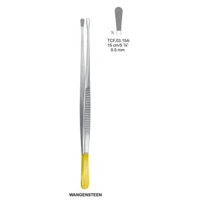 TC-Wangensteen Dissecting Forceps, 15Cm, 0.5mm (Tcf.03.15A) by Dr. Frigz
