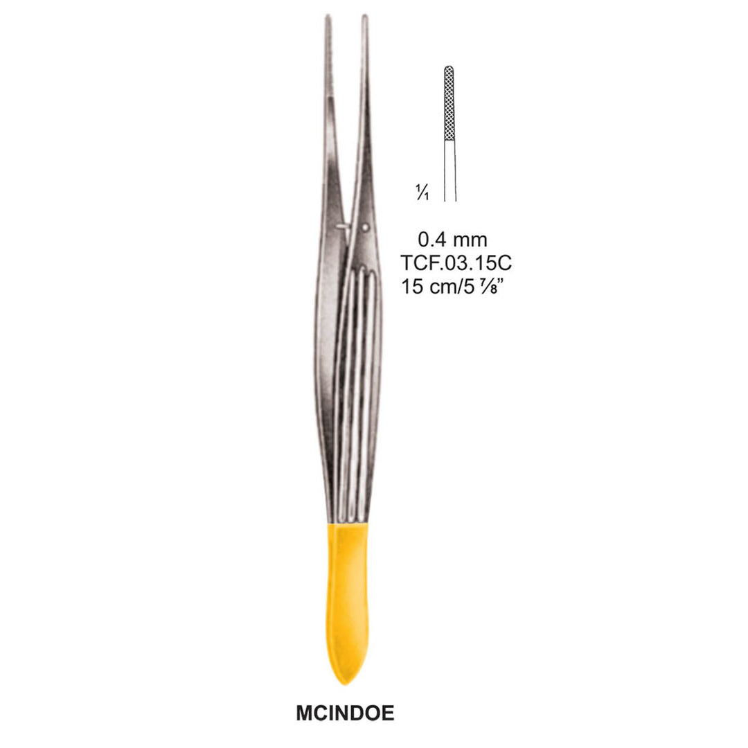 TC-Mcindoe Dissecting Forceps, 15Cm, 0.4mm (Tcf.03.15C) by Dr. Frigz