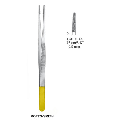 TC-Potts-Smith Dissecting Forceps, 16Cm, 0.5mm (TCF-03-15)
