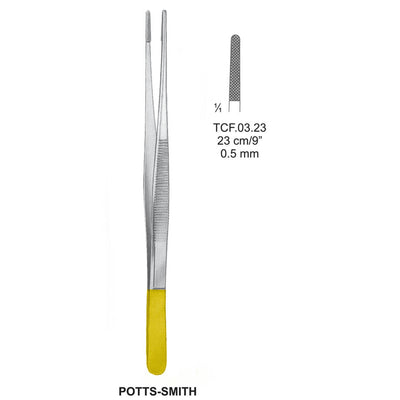 TC-Potts-Smith Dissecting Forceps, 23Cm, 0.5mm (TCF-03-23)