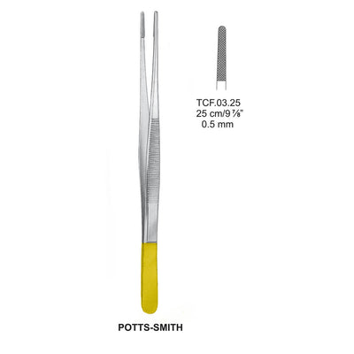 TC-Potts-Smith Dissecting Forceps, 25Cm, 0.5mm (Tcf.03.25) by Dr. Frigz