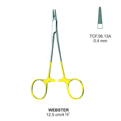 TC-Webster Needle Holders  12cm , 0.4mm (Tcf.06.13A) by Dr. Frigz