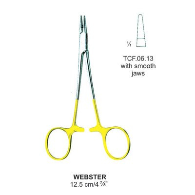 TC-Webster Needle Holders Smooth 12.5cm (TCF-06-13)
