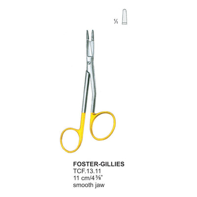 Foster-Gillies Smooth Jaw 11 cm  (TCF-13-11)