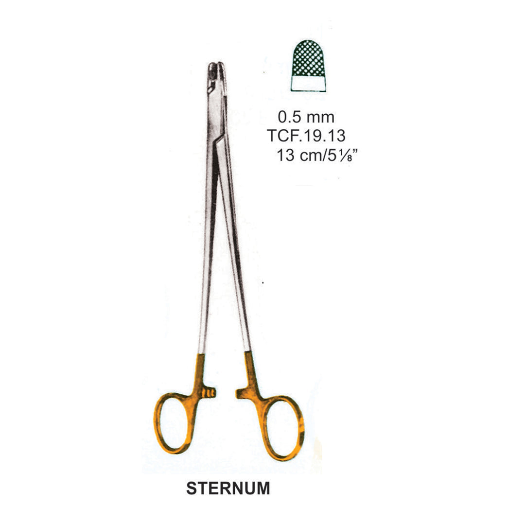 TC-Sternum  Forceps 0.5mm , 13cm  (Tcf.19.13) by Dr. Frigz