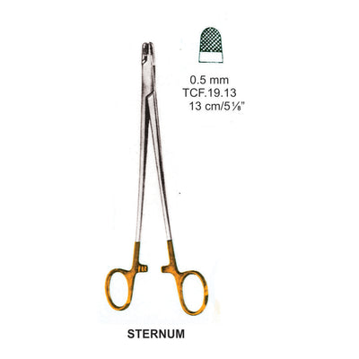 TC-Sternum  Forceps 0.5mm , 13cm  (TCF-19-13)