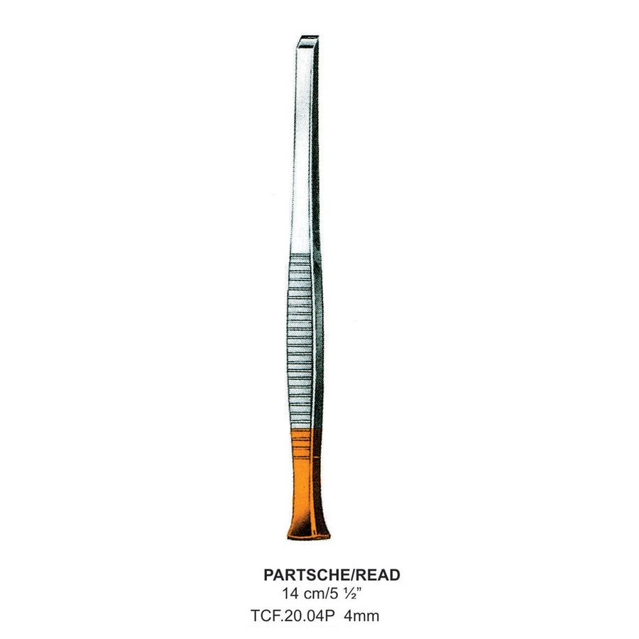 TC-Partsche/Read, Chisels, 4mm , 14cm  (Tcf.20.04P) by Dr. Frigz