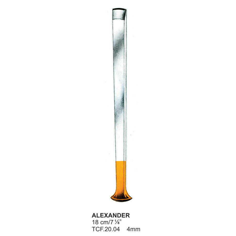 TC-Alexander, Chisels, 4mm , 18cm  (Tcf.20.04) by Dr. Frigz