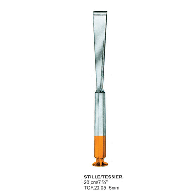 TC-Stille/Tessier, Chisels, 5mm , 20cm  (TCF-20-05)