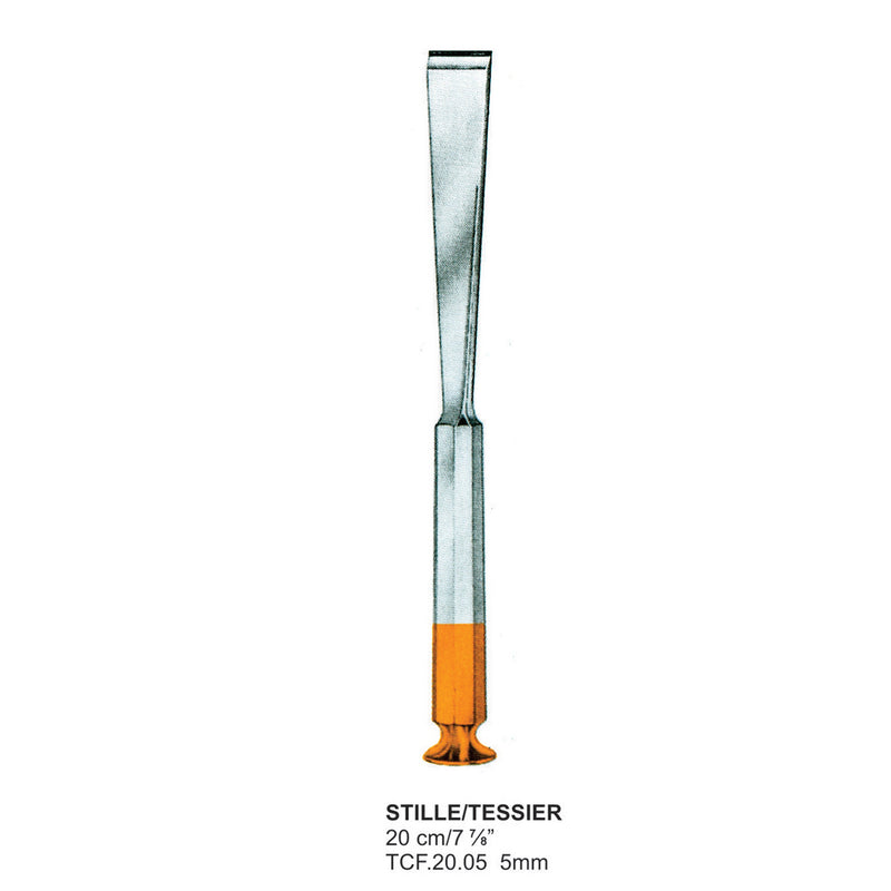 TC-Stille/Tessier, Chisels, 5mm , 20cm  (Tcf.20.05) by Dr. Frigz