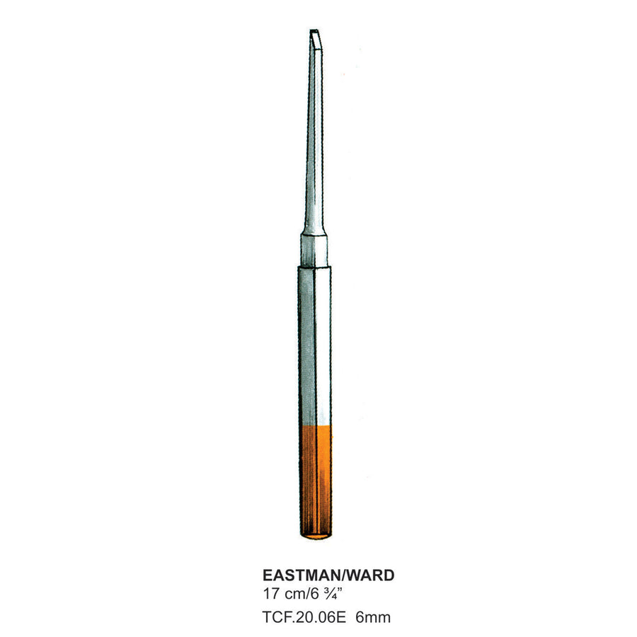 TC-Eastman/Ward, Chisels, 6mm , 17cm  (Tcf.20.06E) by Dr. Frigz