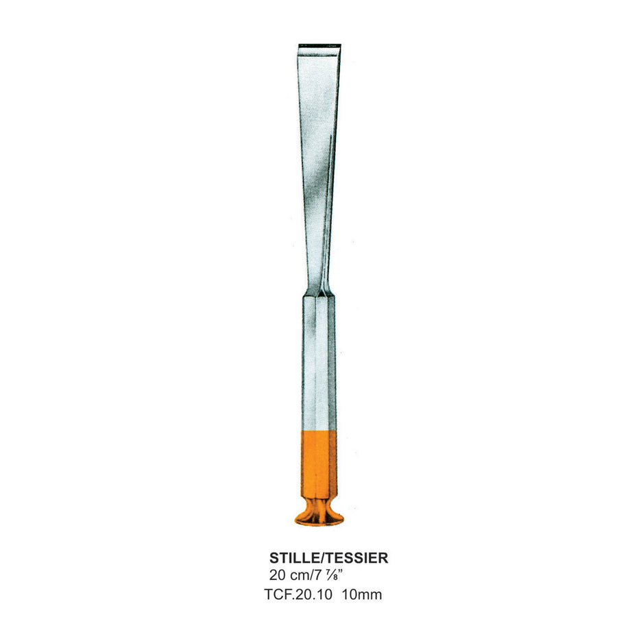 TC-Stille/Tessier, Chisels, 10mm , 20cm  (Tcf.20.10) by Dr. Frigz